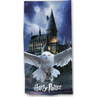 Serviette de bain ou de plage Harry Potter Hedwige personnalisable vendu par rêves de fil.