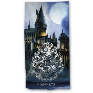 Serviette de bain ou de plage Harry Potter personnalisable vendu par rêves de fil.