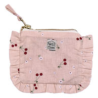 Mini pochette froufrou Baby Lola - Cerises. Vendu par Rêves de Fil