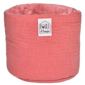 Corbeille de rangement salle de bain Terracotta