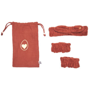 Set bandeau de soins + manchons dans pochon - toffee