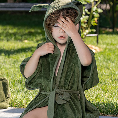 Peignoirs et cape de bain enfant